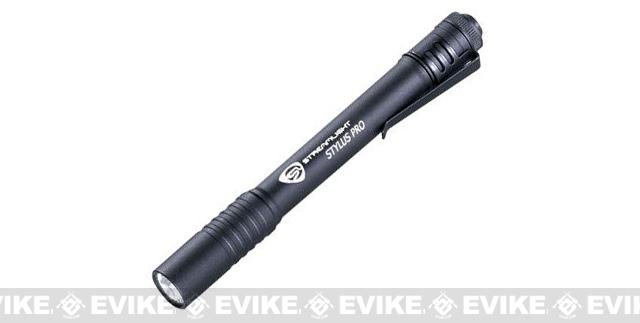 Streamlight Stylus Pro White C4 LED 90 Lumens 2x AAA Tactical Pen Flashlight - Black