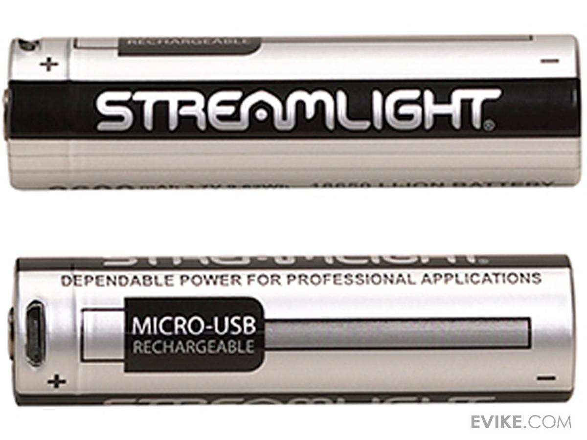 Streamlight 3.7V 2600mAh 18650 USB Rechargeable Battery for Tactical