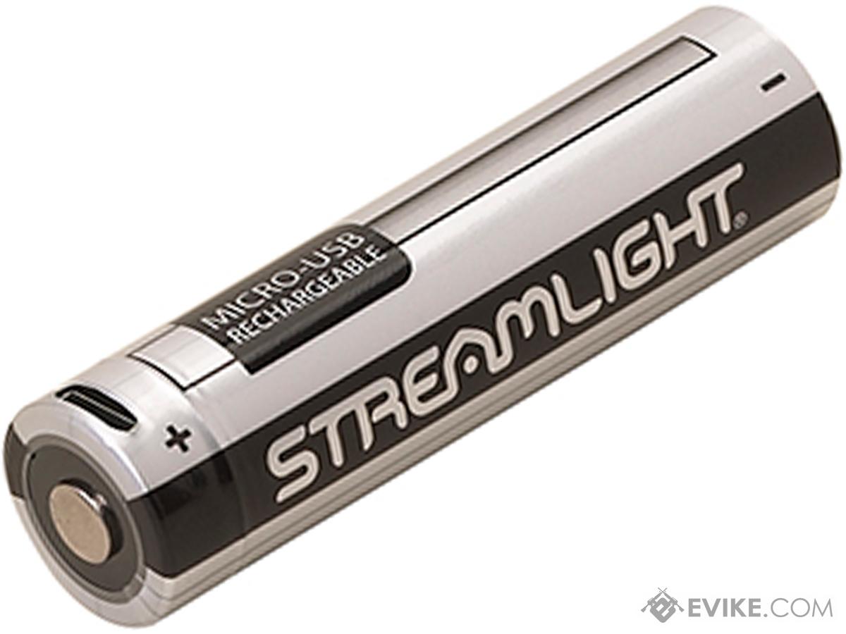 Streamlight 3.7V 2600mAh 18650 USB Rechargeable Battery for Tactical Flashlights
