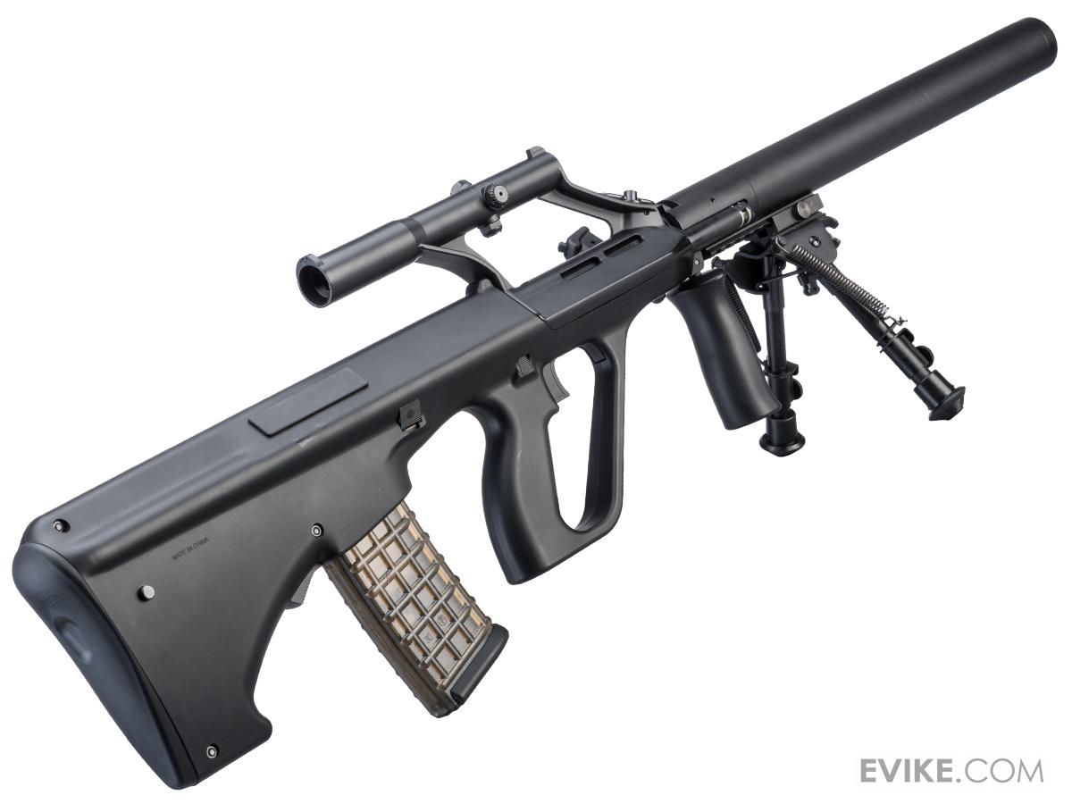 Snow Wolf AUG "Phantom" Bullpup Airsoft AEG Rifle w/ Integrated Scope