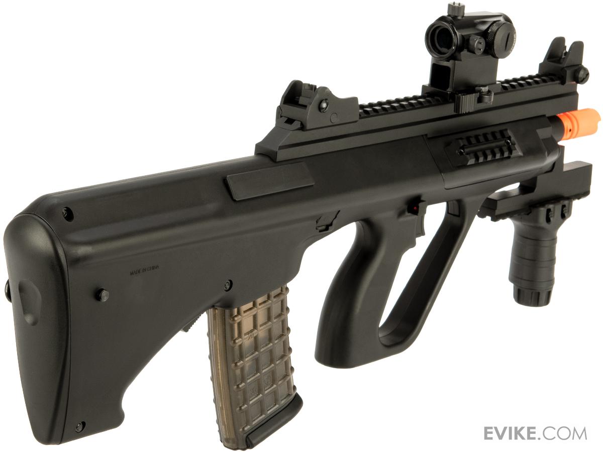 Snow Wolf AUG A3 Improved Bullpup Airsoft AEG Rifle (Color Black / CQB