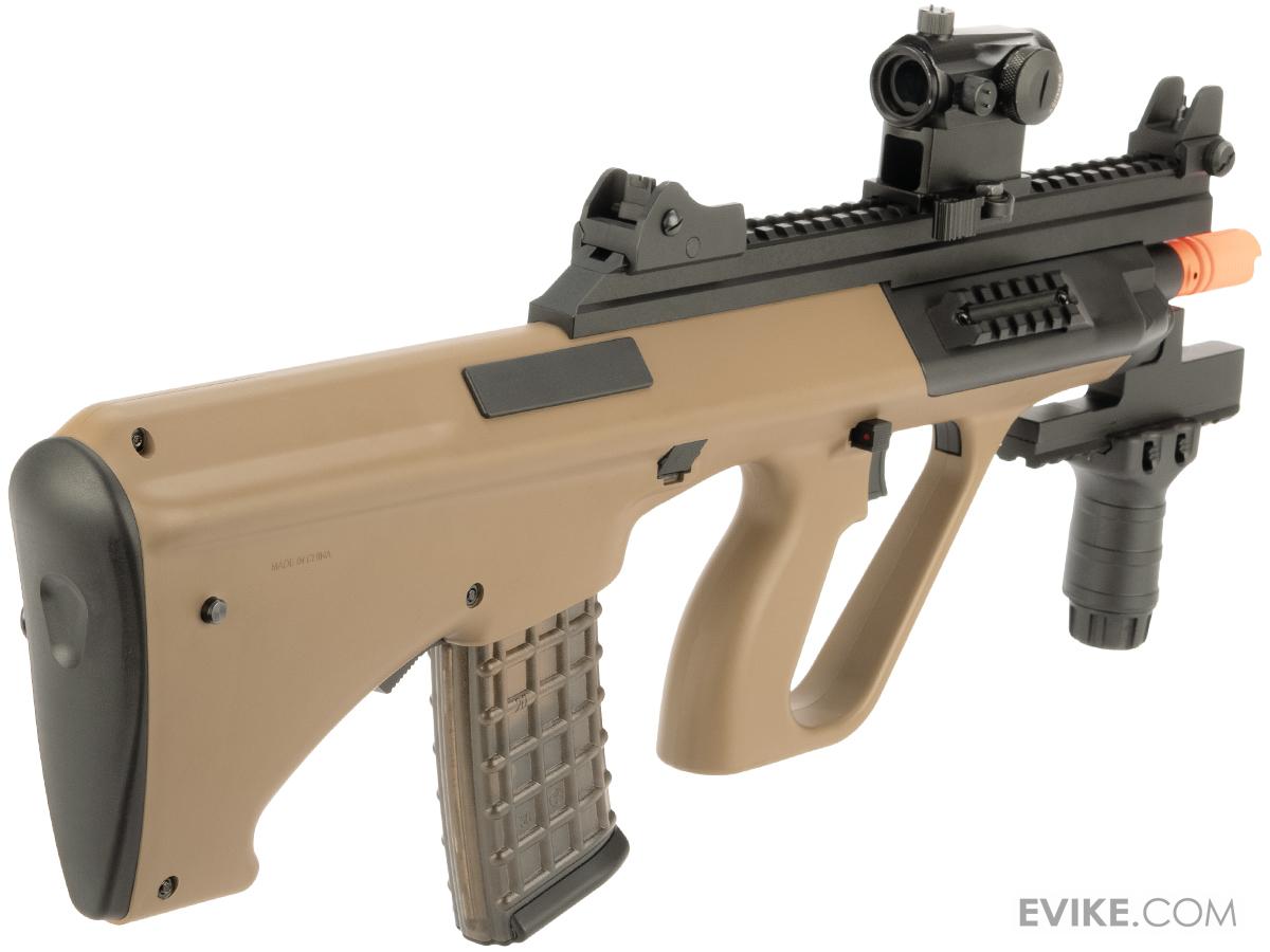 Snow Wolf AUG A3 Improved Bullpup Airsoft AEG Rifle (Color Desert Tan