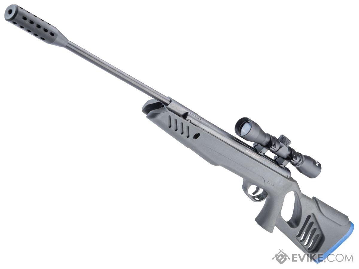 Swiss Arms TAC-1 Nitro Piston Break Barrel Air Rifle w/ 4x32 Scope (Color: Grey & Blue / .177 Cal)