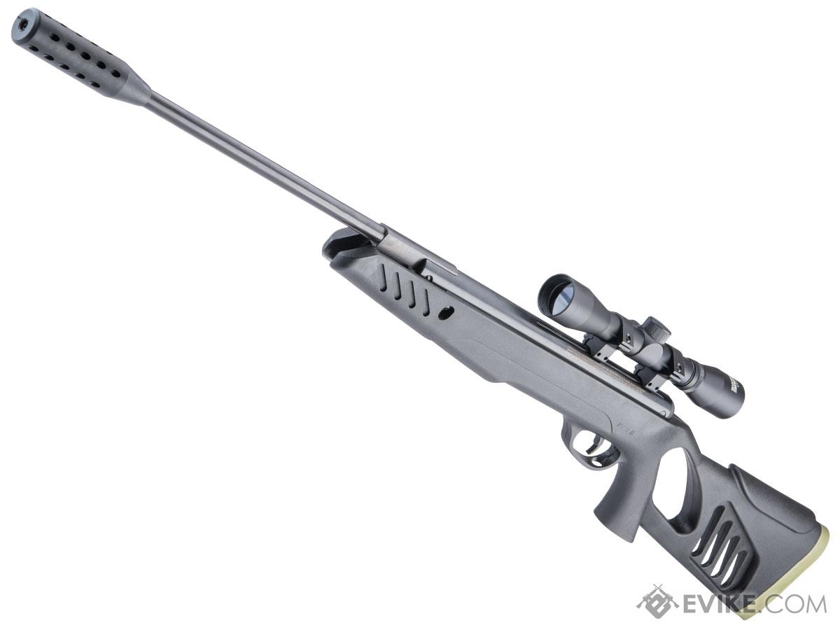 Swiss Arms TAC-1 Nitro Piston Break Barrel Air Rifle w/ 4x32 Scope (Color: Black & Green / .177 Cal)