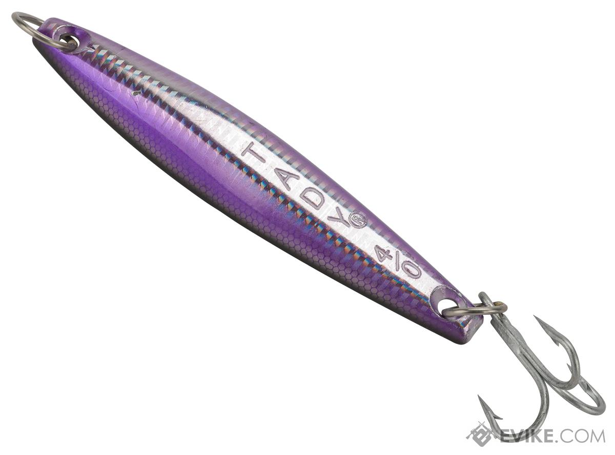 Tady 4/0 Yoyo / Deep Jigging Iron Jig (Color: Purple Silver Mirror)