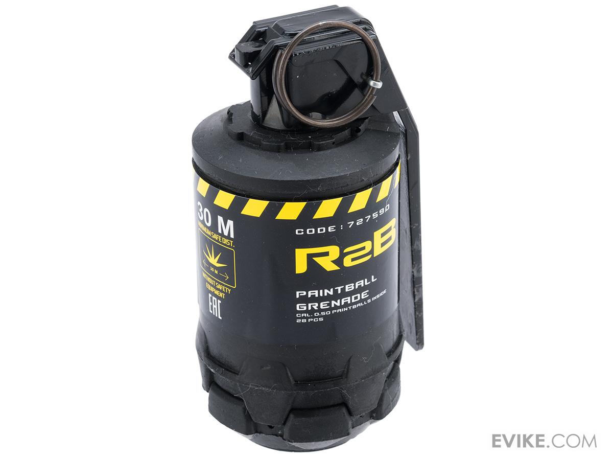 TAGinn R2B Airsoft Pyrotechnic Hand Grenade (Type R2B / Set of 6