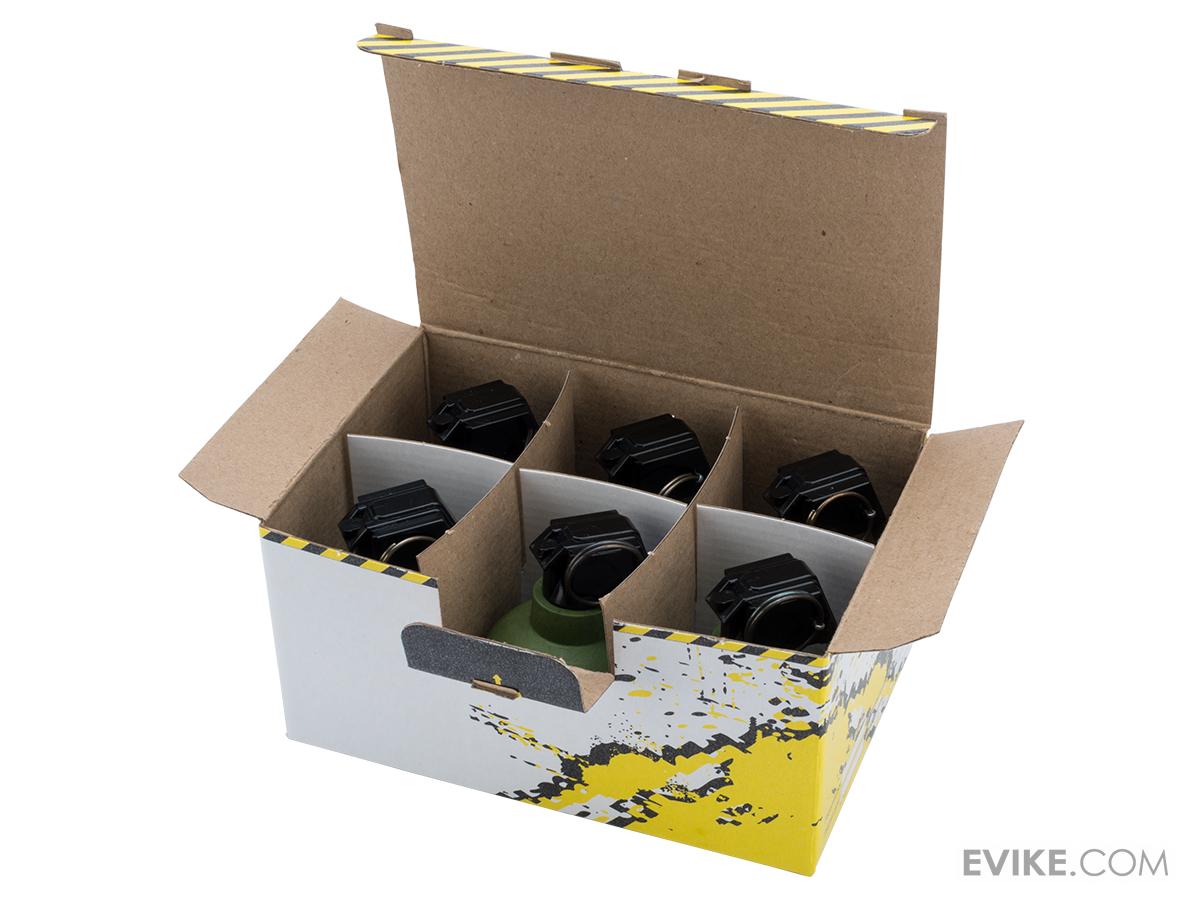 TAGinn TAG67 Airsoft Pyrotechnic Hand Grenade (Quantity Set of 6), Accessories & Parts, Hand