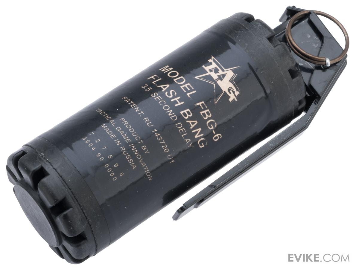 TAGinn FBG6 Airsoft Sound Hand Grenade (Quantity Set of 6