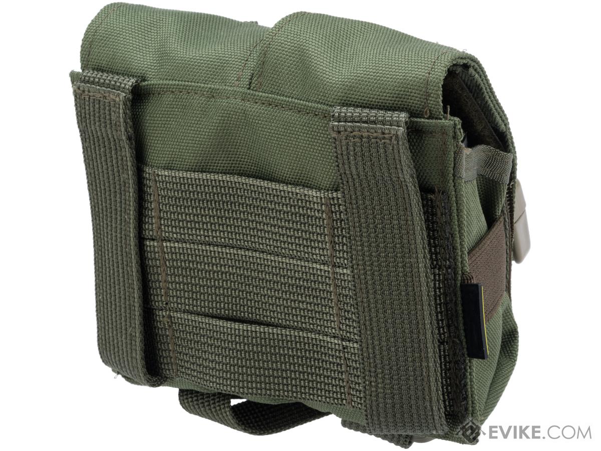 TAGinn Double Frag Grenade Pouch (Color OD Green), Tactical Gear/Apparel, Pouches, Grenade