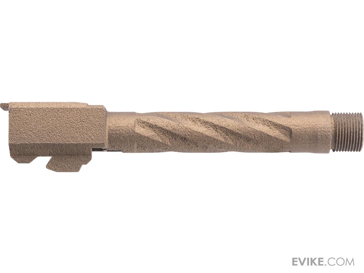 Tapp Airsoft 3D Printed Threaded Barrel w/ Custom Cerakote for Elite ...