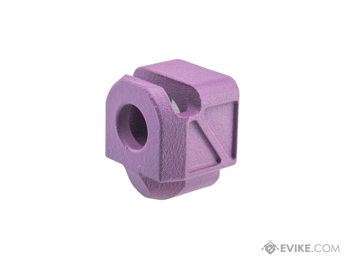 Tapp Airsoft 3D Printed 14mm Negative Stubby Compensator w/ Custom Cerakote for Gas Blowback Airsoft Pistols (Color: Wild Purple)