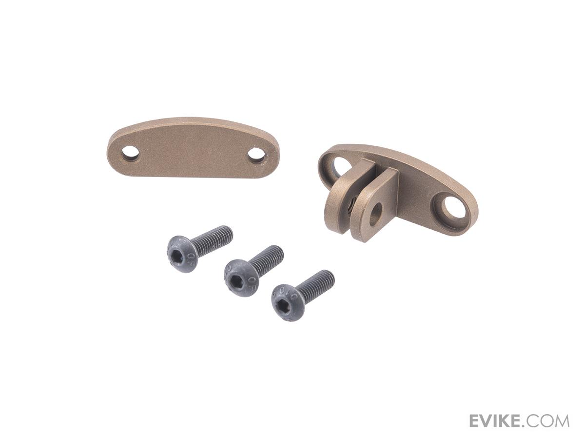 TAPP Airsoft Cerakote CNC Aluminum GoPro Mount for Dye I4/I5 Masks (Color Burnt Bronze