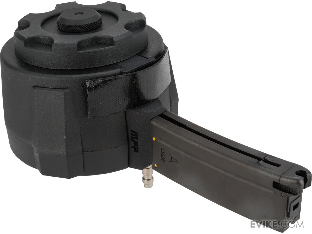 TAPP Airsoft HPA Tapped Flashmag Winding Drum Magazine for Gas Powered