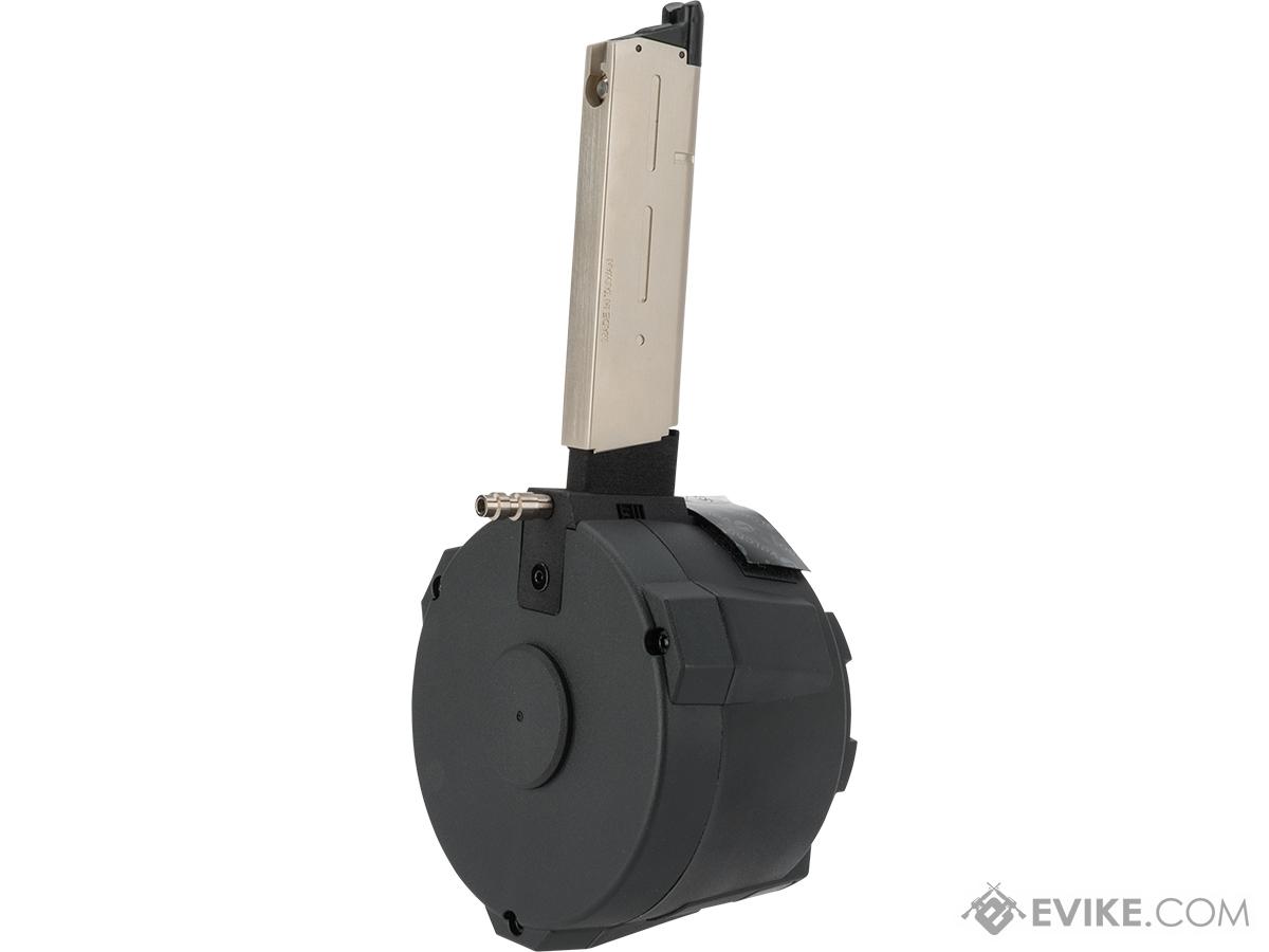 TAPP Airsoft HPA Tapped Electric Winding Drum Magazine for Gas Powered