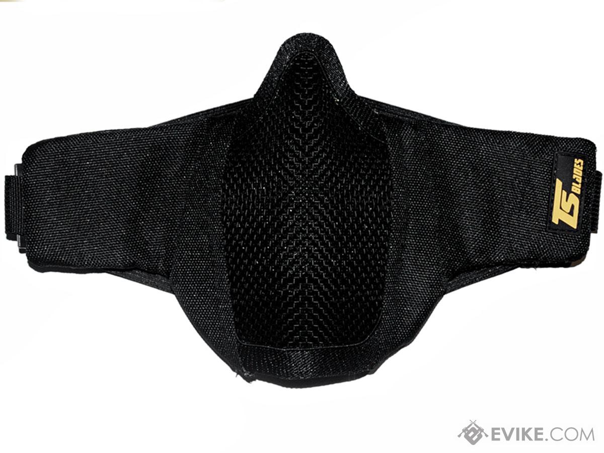 TS Blades TS-Mask Mesh Lower Face Protection (Color: Black)