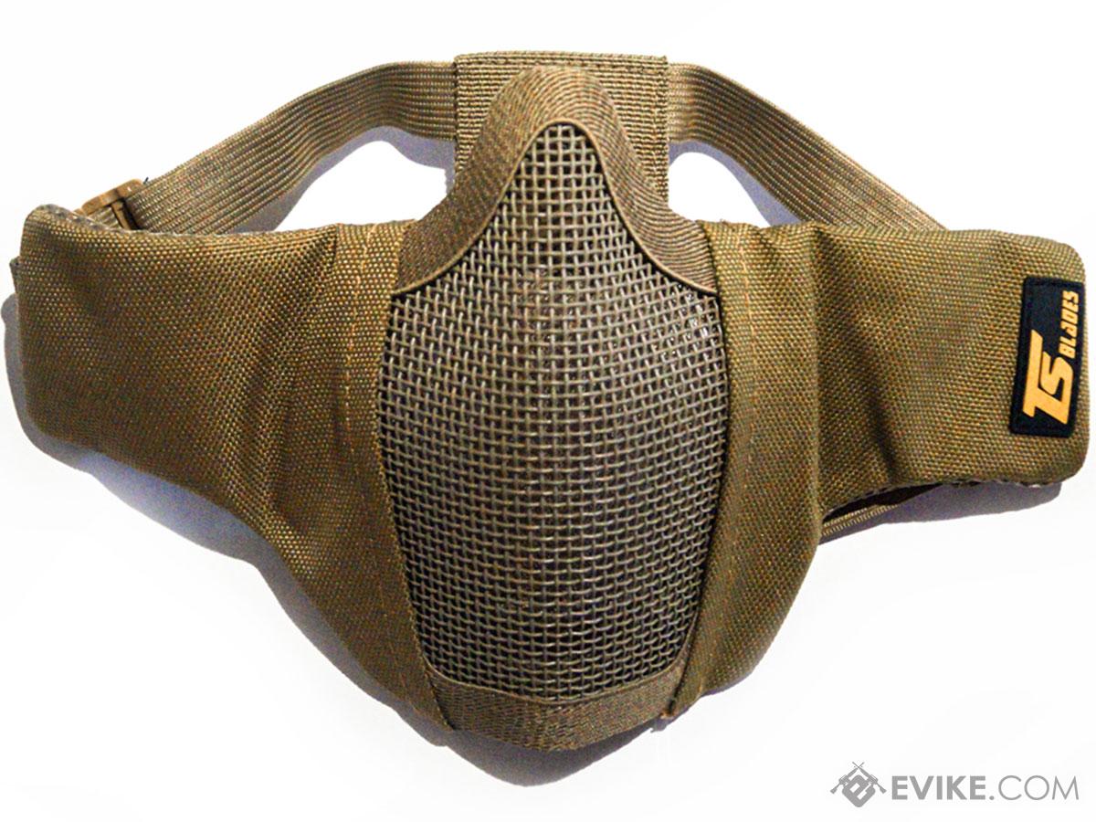 TS Blades TS-Mask Mesh Lower Face Protection (Color: Tan)