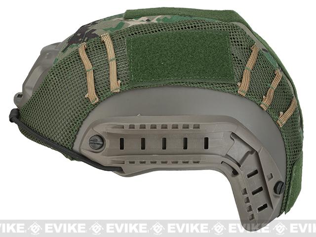Couverture De Casque AOR2 3D Camouflage - Pour Casque FAST - Wargame Tactique