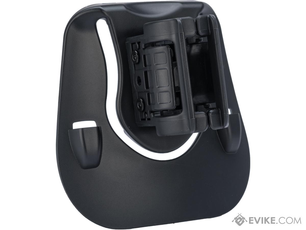 TEGE Universal Tactical Flashlight Holster (Color Black / Paddle