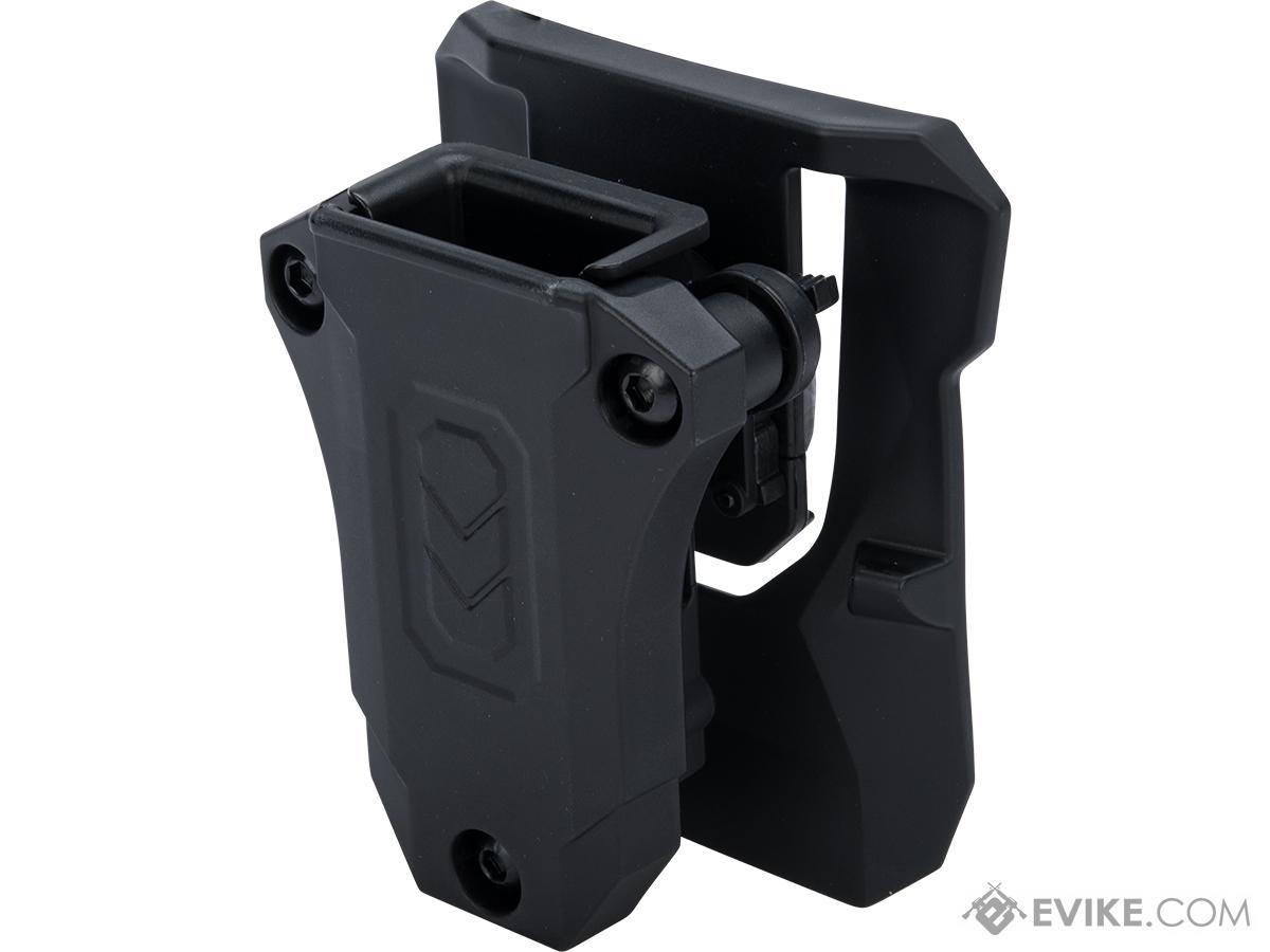 TEGE Universal Single 9mm / .40 S&W Double Stack Magazine Holster (Model: Belt Paddle)