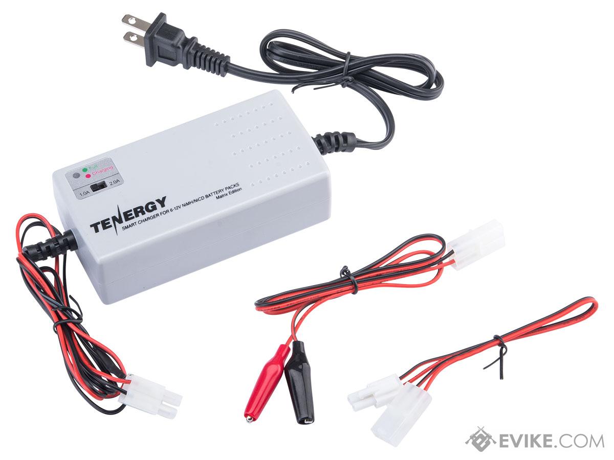 Tenergy Airsoft Battery 9.6V NiMH Nunchuck Battery with Mini Tamiya  Connector High Capacity 2000mAh Battery Pack for Airsoft Guns