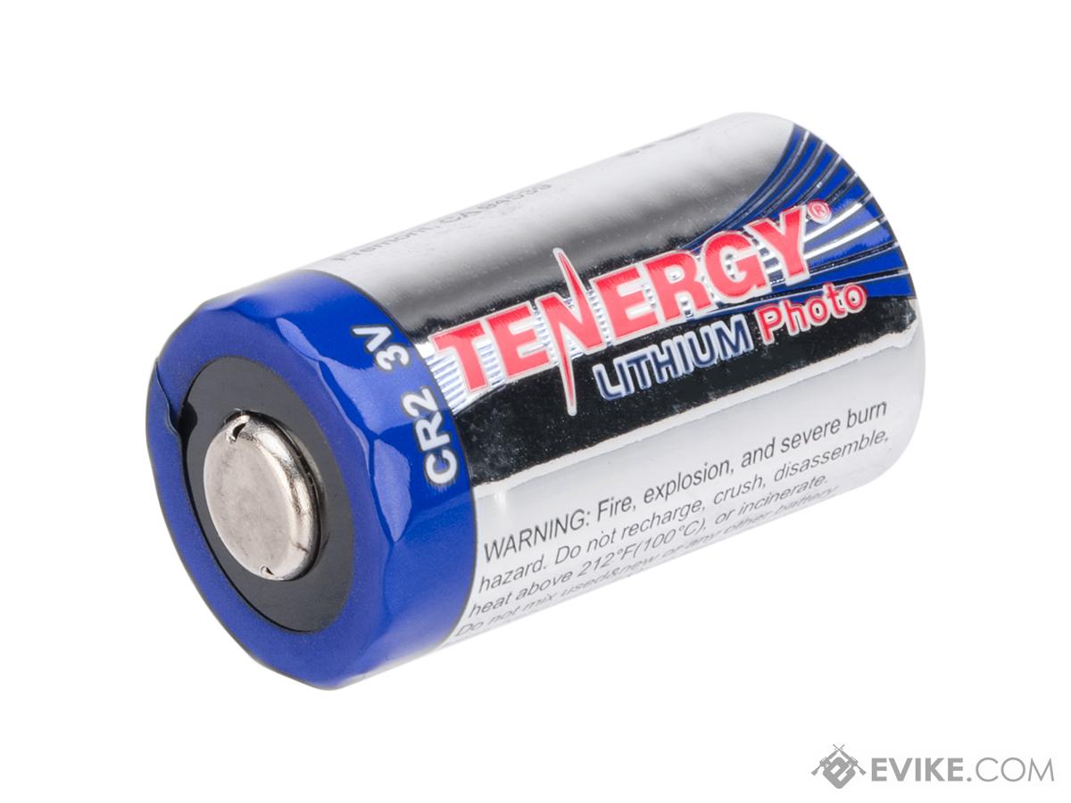 Tenergy High Performance Lithium 3V 750mAh CR2 Batteries (Quantity:  Single), Accessories & Parts, Batteries, Standard Batteries -   Airsoft Superstore