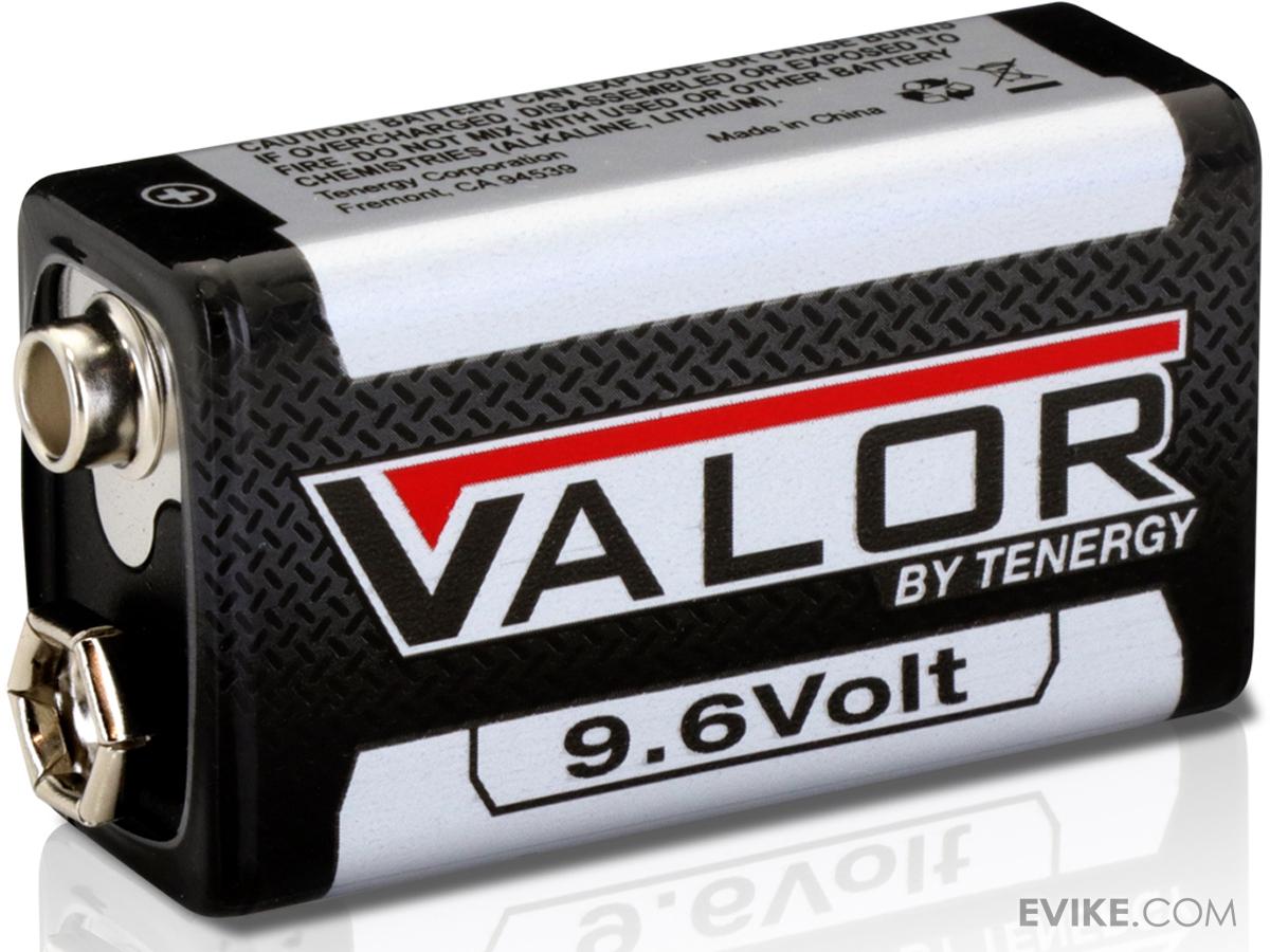Tenergy Valor Rechargeable 9V NiMH Batteries (Type Single Battery