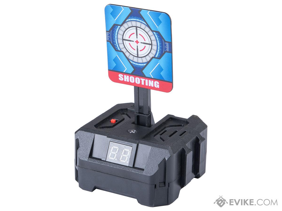 Shooting Target with Battery Powered Sensor for Airsoft and Gel Ball Blasters (Type: Single Target)