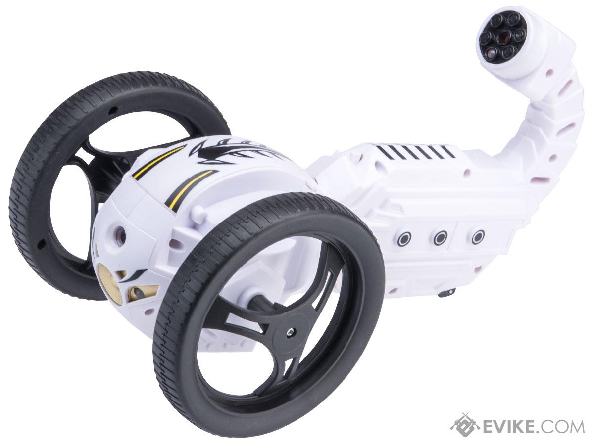 2.4G RC Stunt Car w/ Operational Water Cannon (Color: White)