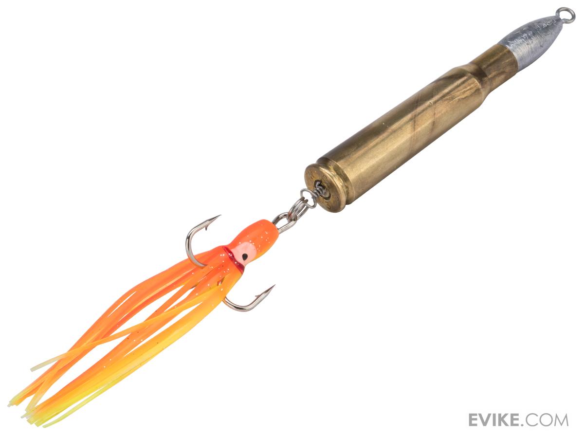 The Fishing Armory .50BMG Cod Round Lure (Color: Pumpkin / 6oz), MORE ...