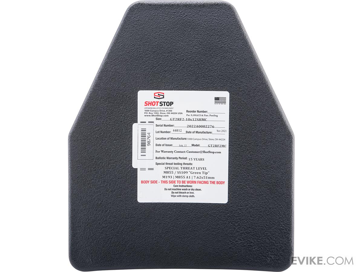 The Armor Shop ShotStop Duritium GT2 Green Tip Body Armor Plate Insert the-armor-shop-shotstop-duritium-gt2-green-tip-body-armor-plate-insert