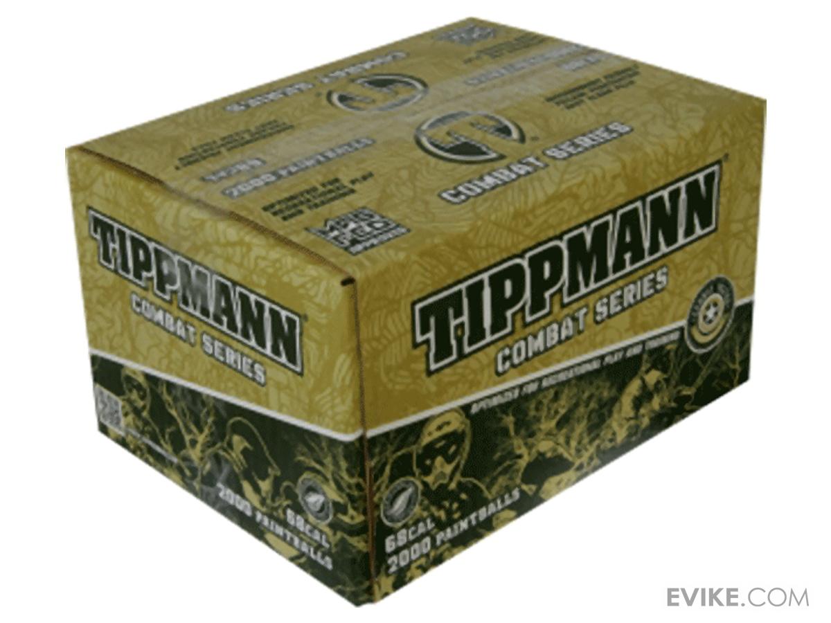 Tippmann Combat Paintballs Case of 2000 (Color Yellow), MORE