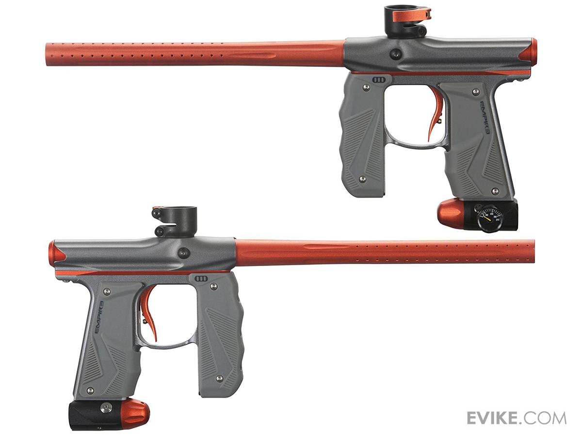 Empire Paintball Mini GS Paintball Marker (Color Dust Grey / Orange