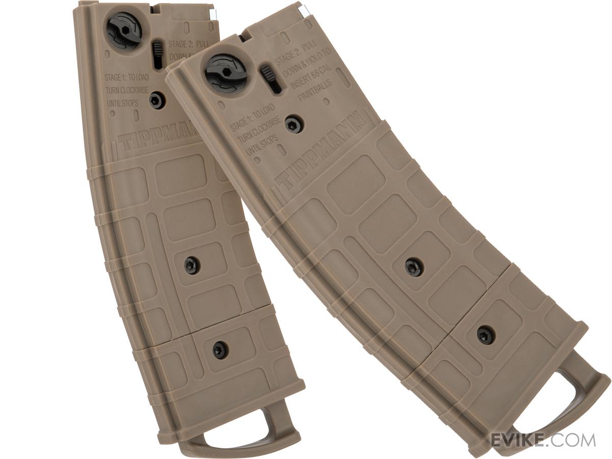 Tippmann TMC 68 Mags for Tippmann TMC Magfed Paintball Marker Pack of