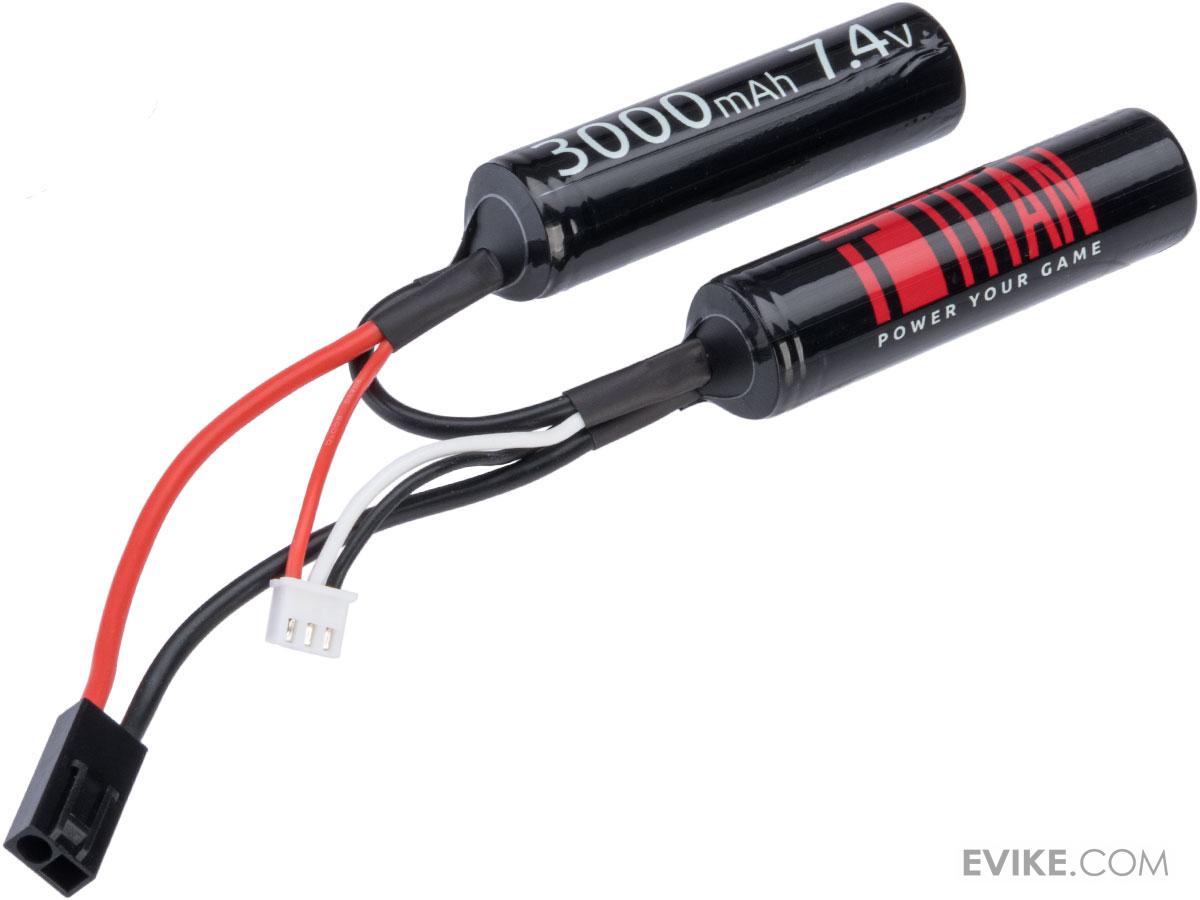 Titan Power 7.4v 3000mAh 16C Nunchuck Type LiIon Battery (Connector