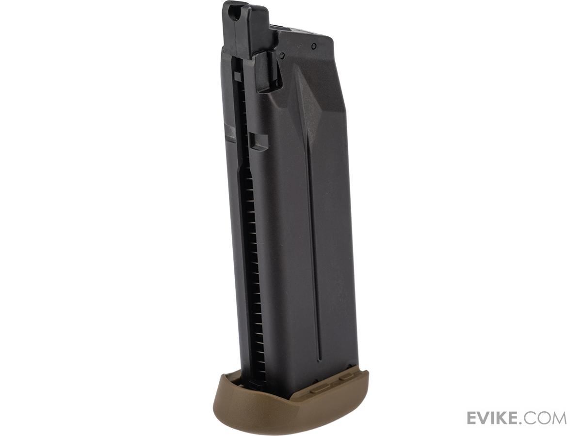 Tokyo Marui FN Herstal Licensed FNX-45 Tactical Airsoft Gas Blowback Pistol Magazine (Color: Tan Base)