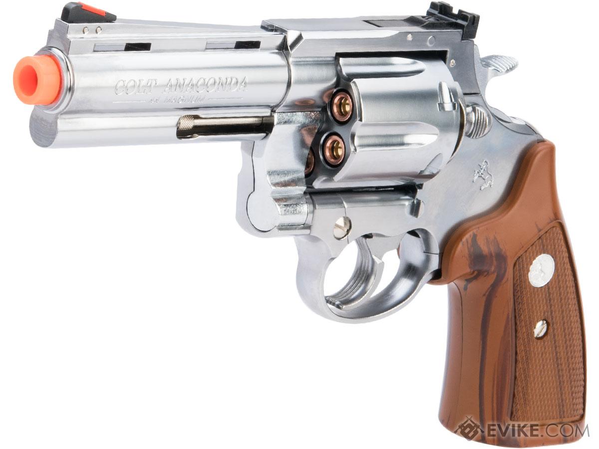 Marushin Colt Anaconda .44 Gas Powered Airsoft Revolver (Model: 4 / Ultra Bright Polish / ABS)