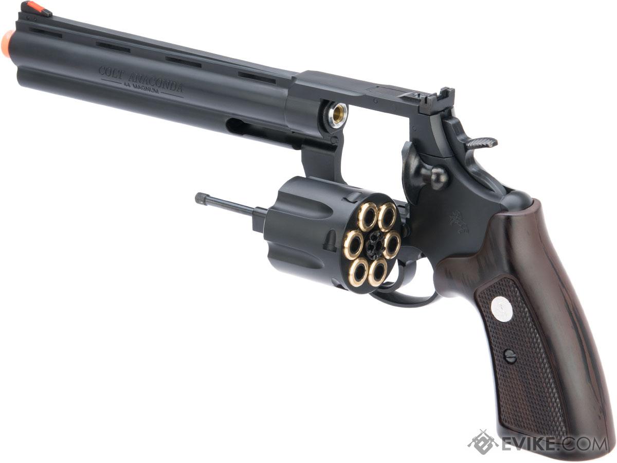 Marushin Colt Anaconda ガス式モデルガン Marushin Anaconda 44 Magnum Revolver (6 inch) - Silver with