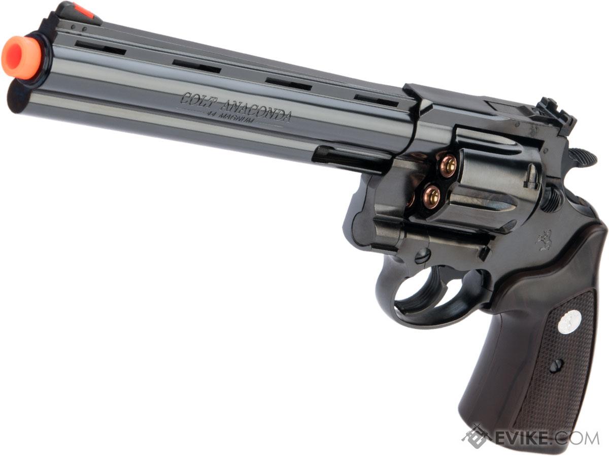 Marushin Colt Anaconda .44 Gas Powered Airsoft Revolver (Model: 8 / Blued  Steel / ABS), Airsoft Guns, Gas Airsoft Pistols -  Airsoft  Superstore