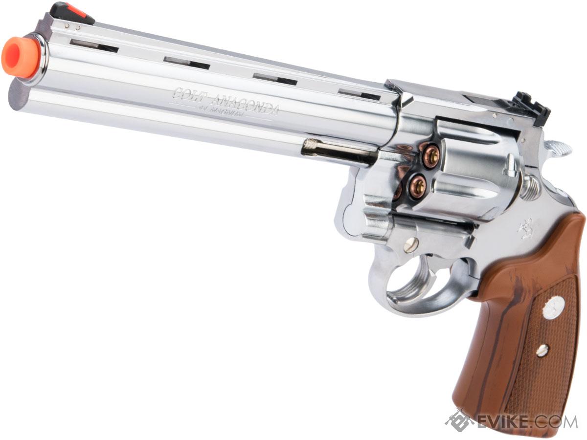 Marushin Colt Anaconda .44 Gas Powered Airsoft Revolver (Model: 8 / Ultra Bright Polish / ABS)