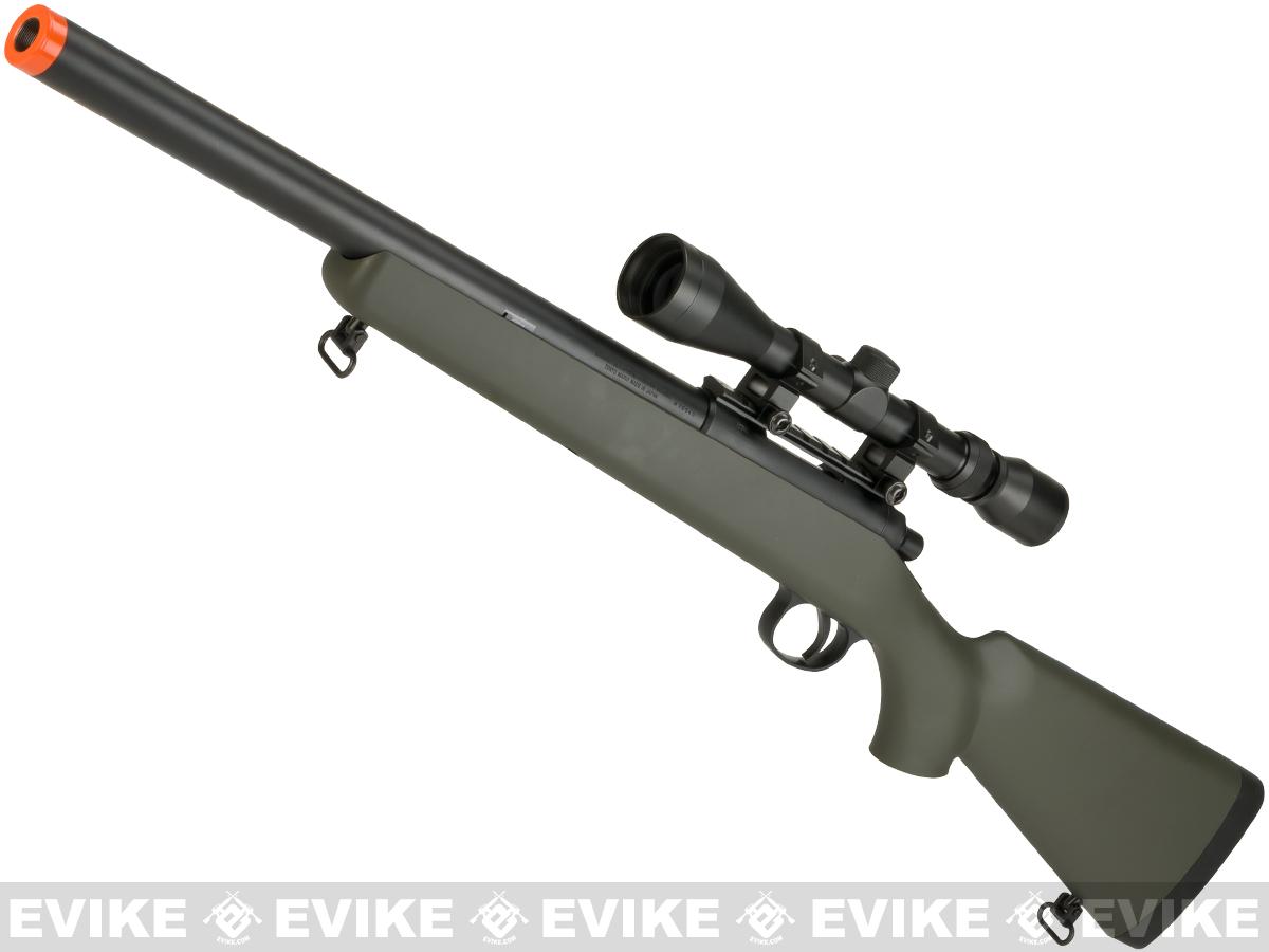 Tokyo Marui VSR-10 G-Spec Airsoft Sniper Rifle with Mock Suppressor (Color: OD Green)