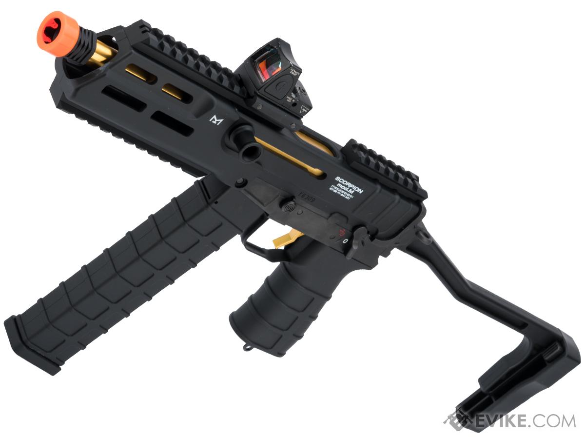 Pre-Order ETA July 2024 Tokyo Marui Compact No.8 Scorpion Mod-M Airsoft Electric Sub Machine Gun AEG (Color: Black)