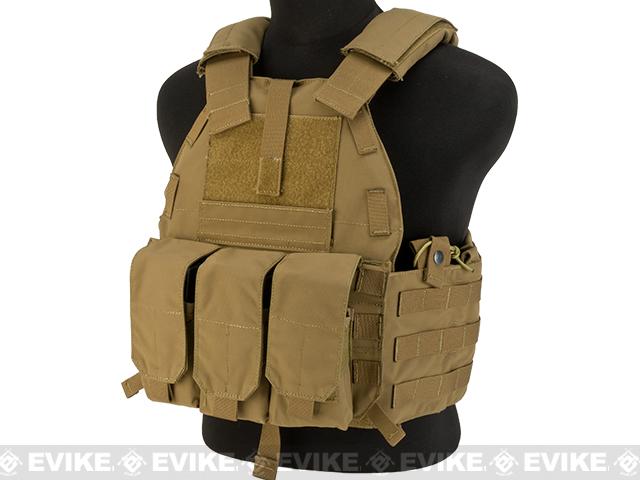 TMC 94K Plate Carrier (Color: Coyote Brown / M4 Type)