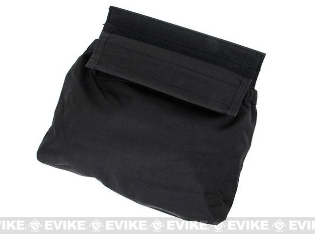TMC Hook and Loop Roll-Up Dump Pouch (Color: Black)