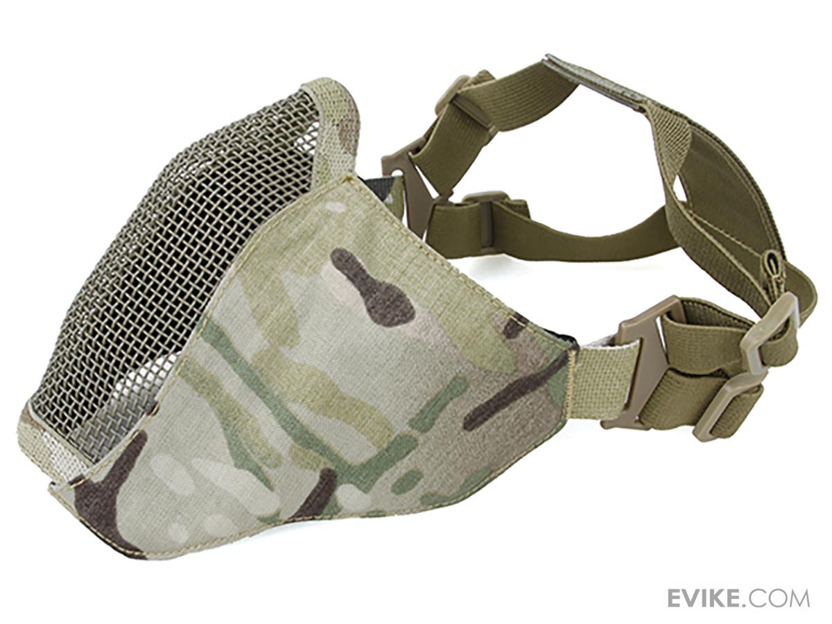 TMC PDW Ver2 Half Face Soft Mask w/ Steel Mesh (Color: Multicam ...