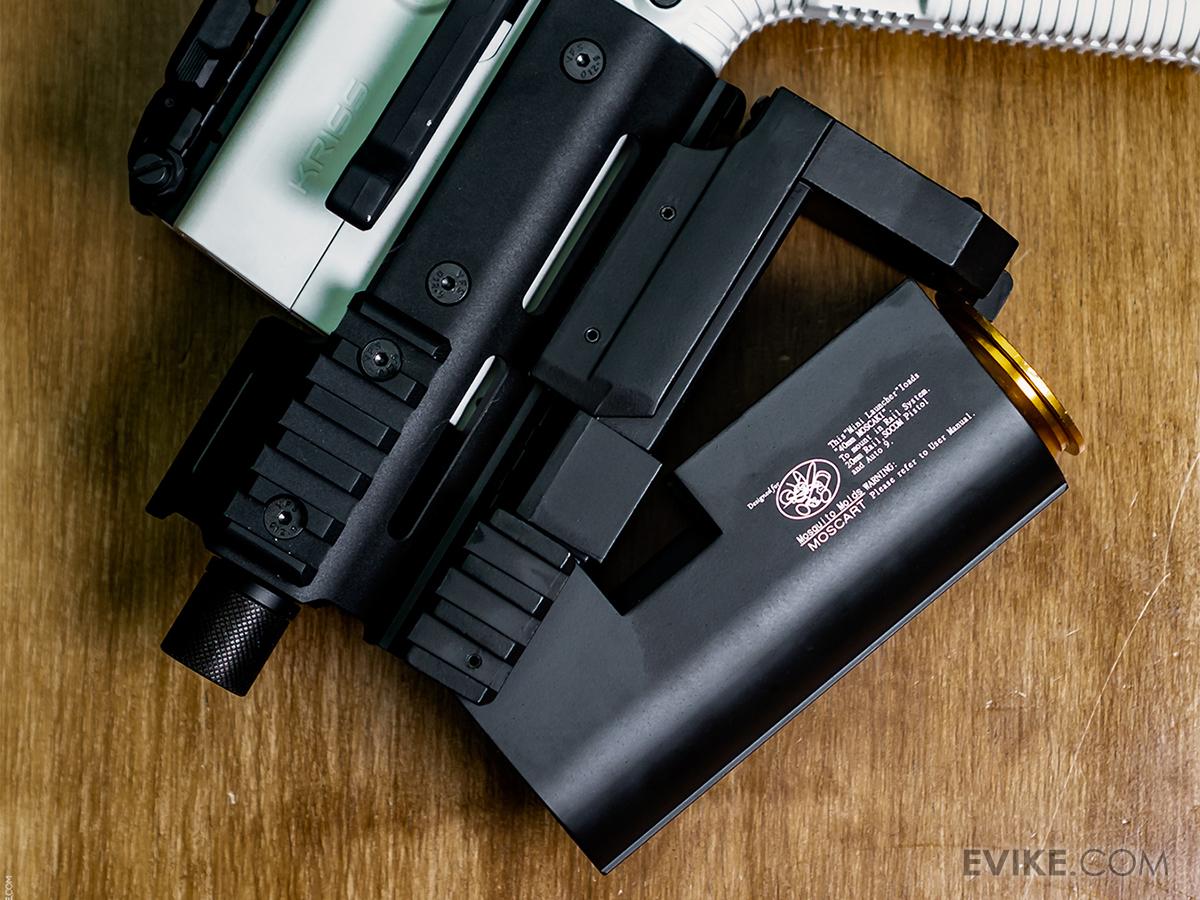 Tokyo Arms Aluminum 40mm Mini Airsoft Launcher (Color Tan), Airsoft Guns, Grenade Launchers