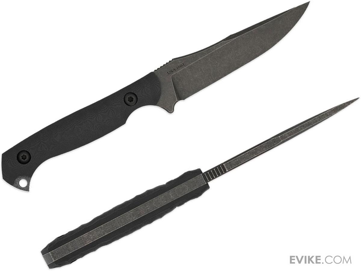 Toor Knives Krypteia Fixed Blade Knife (Color Carbon), Tactical Gear