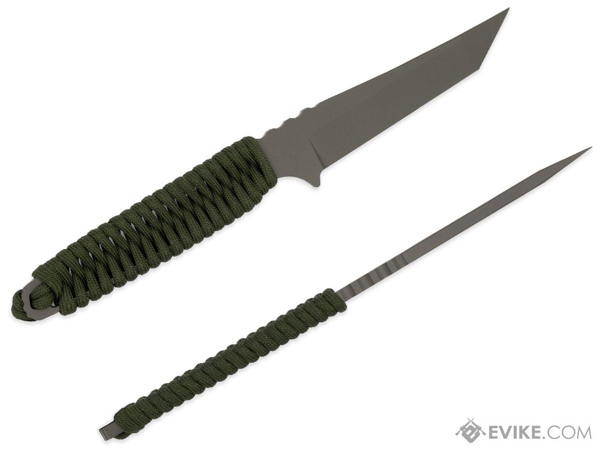 Toor Knives Kingpin Fixed Blade Knife (Color: Ranger Green)