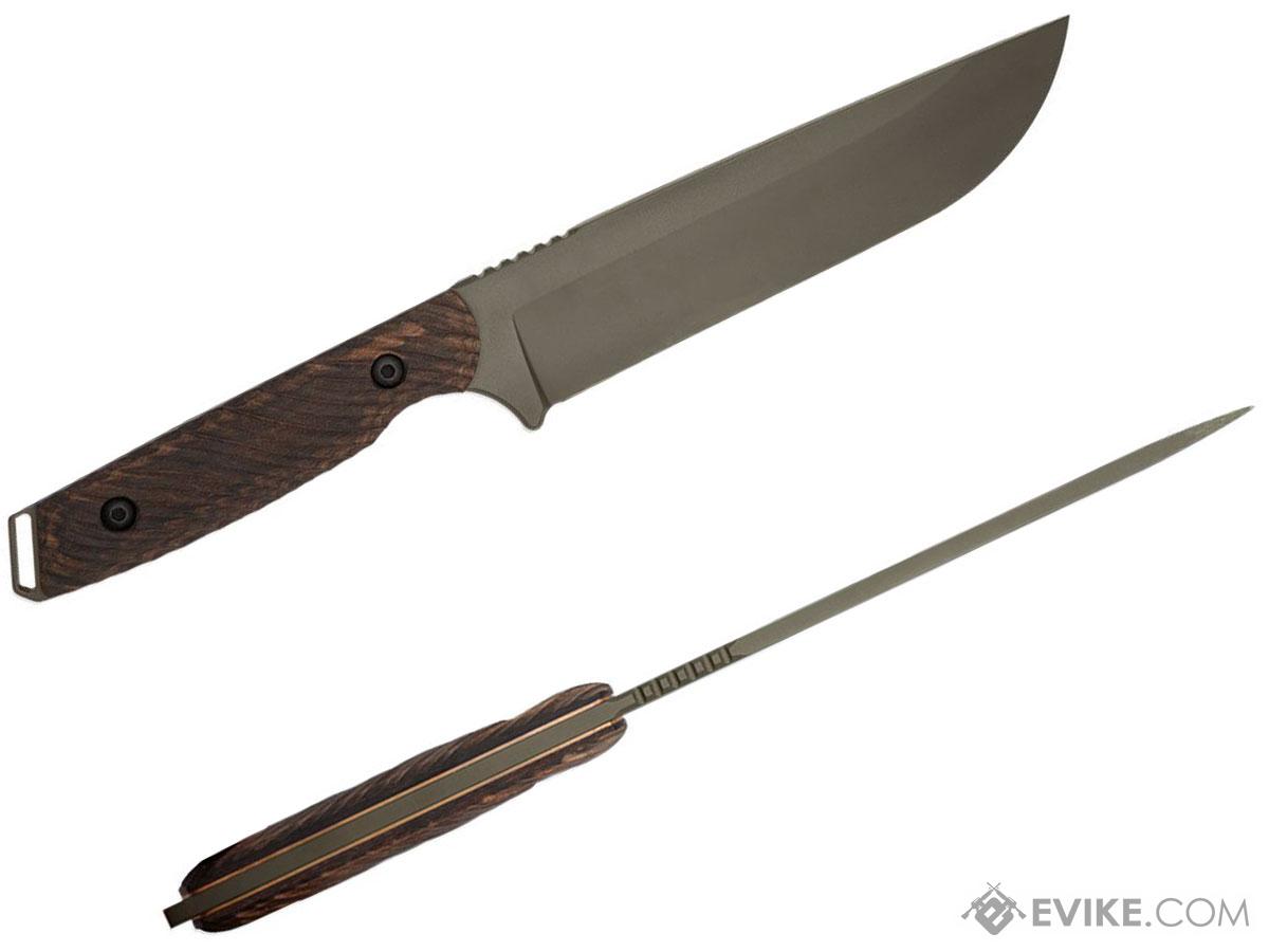 Toor Knives Field 1.0 Fixed Blade Knife (Color: Spanish Moss)