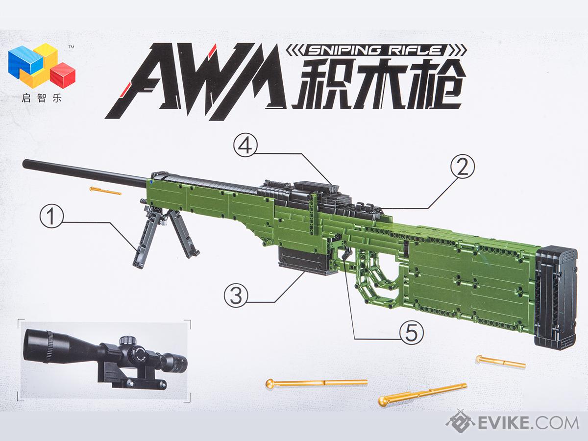 Miniature AWM 338 Sniper Model | 1/5 Scale Replica Non-firing Collectible  Model