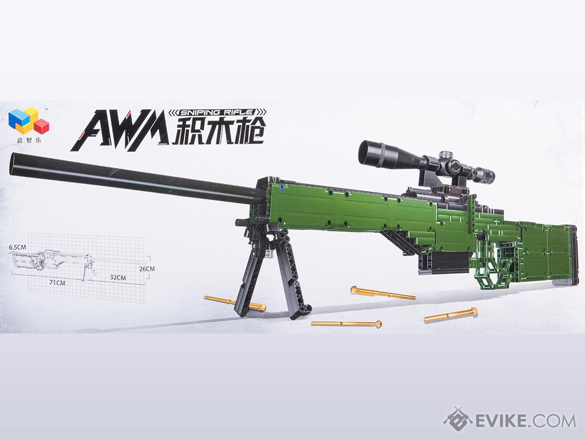 Miniature AWM 338 Sniper Model | 1/5 Scale Replica Non-firing Collectible  Model